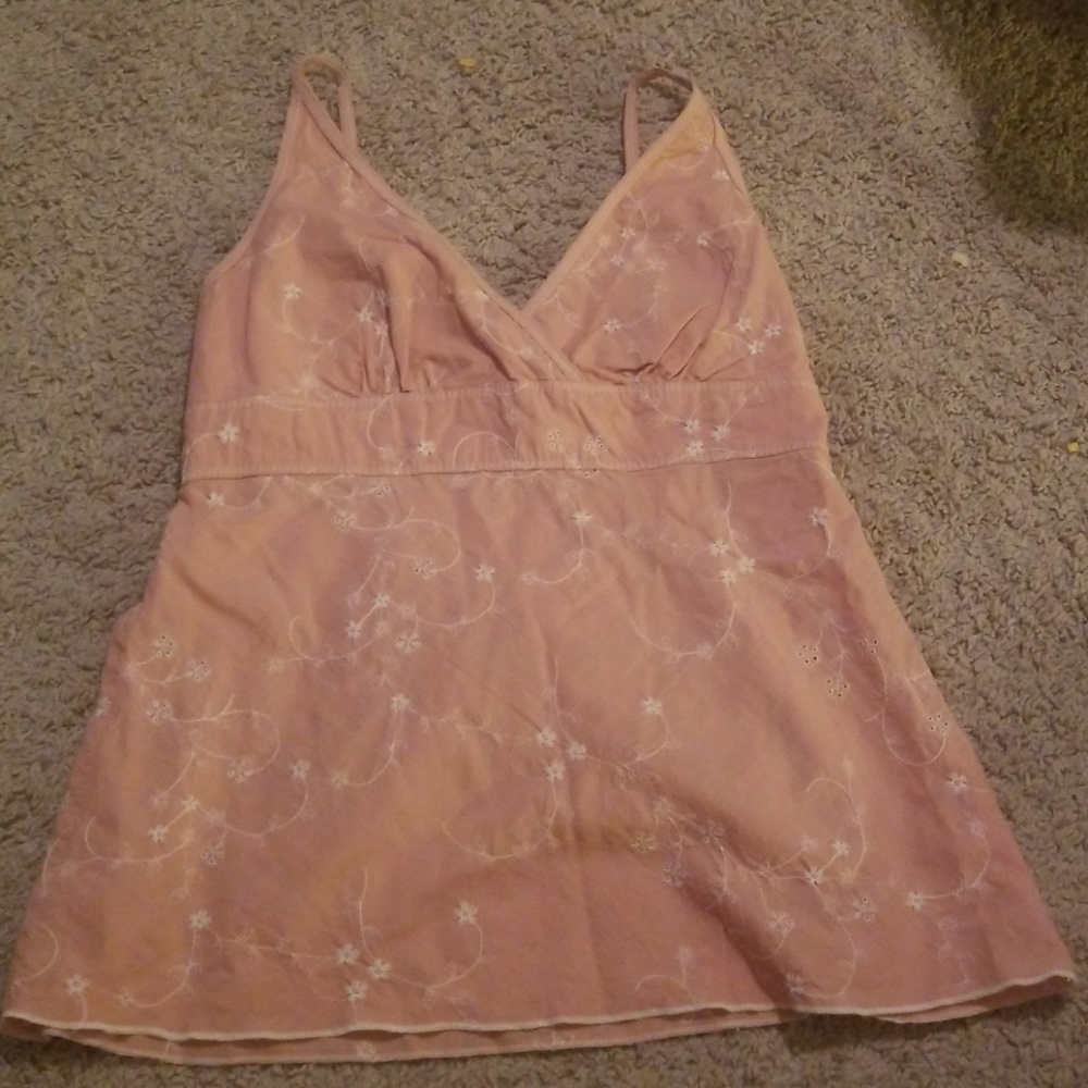 Cute pink tank top